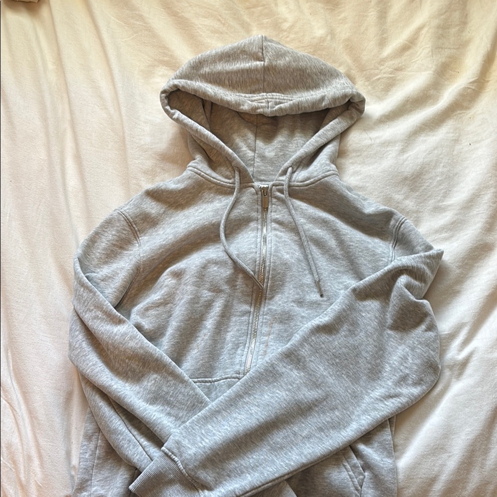 H&M Gray Zip Up Jacket
